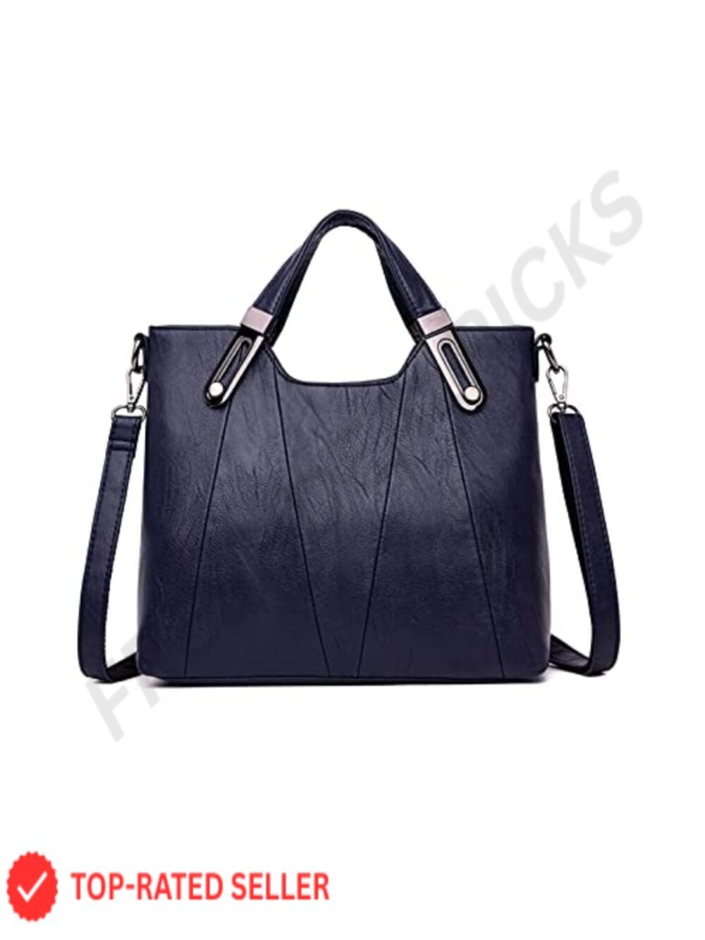 Fashion Shoulder Bag PU Leather Waterproof Satchel Handbag